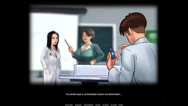 Summertime Saga ep 95 - I made the teacher cum using the remote control [Summertime Saga]