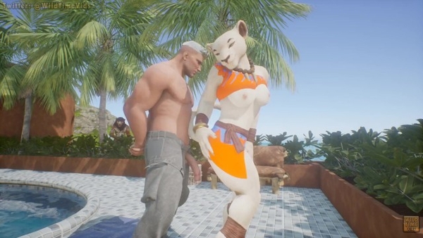 Kira in the Beach Mansion [Furry, Wild Life]