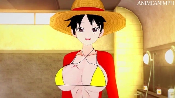 One Piece Monkey D Luffy Gender Bender anime Hentai 3d Uncensored [Hentai, One Piece]