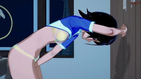 Rukia Fingering Her Pussy Until She Orgasms - Bleach Hentai [Bleach]