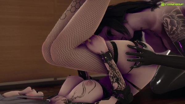 Goth Slut Getting Futa Cock In Her Pussy Futa X Female 3D Animation [3D, Cartoon, Futanari, Hentai]