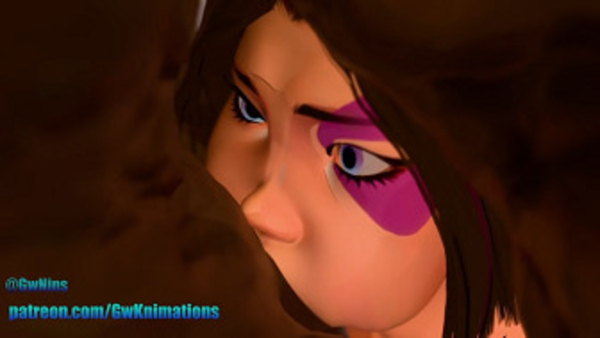 Psylocke surrender againts Venom [Gwknimations] [No Intro] [3D, Marvel Rivals]