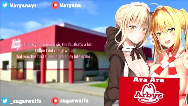 Sausage Slider at Ara Arbys [ft Sugar Waifu] [Asmr, Cartoon, Hentai]