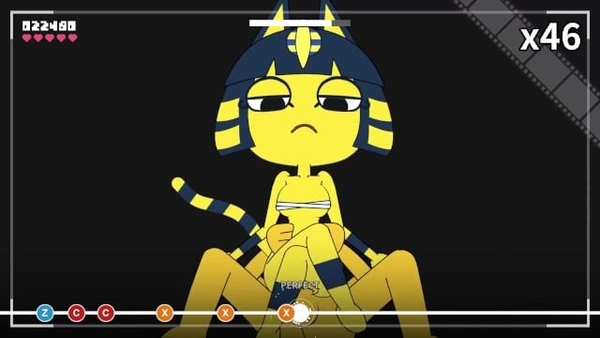 Ankha Takes Control in My Game [Animal crossing, Anime, Furry]