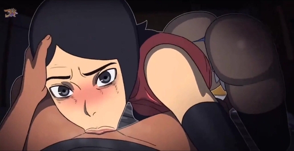 Sarada Uchiha giving head [2D, Artists, Naruto]