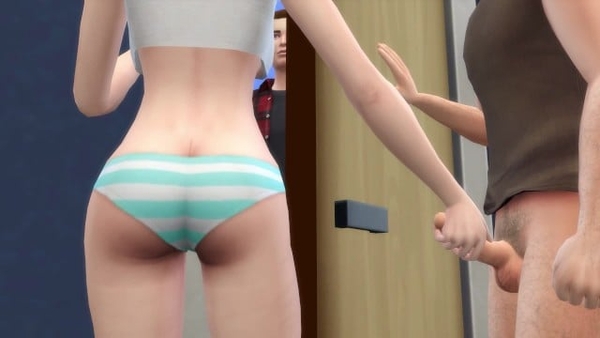 Teen Hooker Exploited By Old Male In Front Of Boyfriend - Ddsims [The Sims]