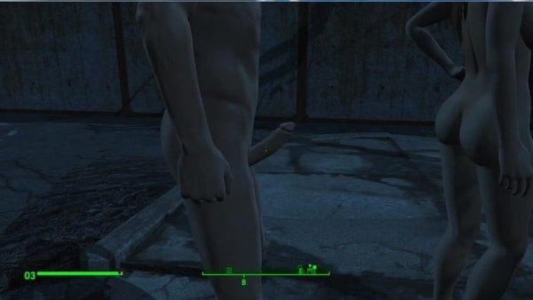 The Guy Shows His Huge Dick And Then Fucks The Girl Fallout 76, Porno Game [Fallout, Games]