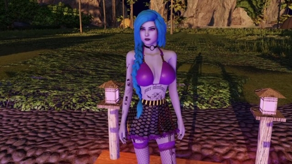 Jinx Wet And Crazy X Pussypleasure X 3Dx Chat [3D, League of Legends]