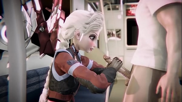 Elsa Gets Fucked Hard in Cyberpunk 2077 [Cyberpunk, Frozen]