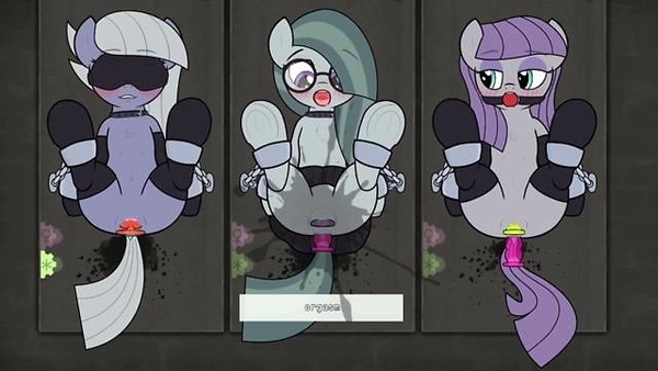 Pony challenge who cums first? [Furry, My Young Pony (MLP)]