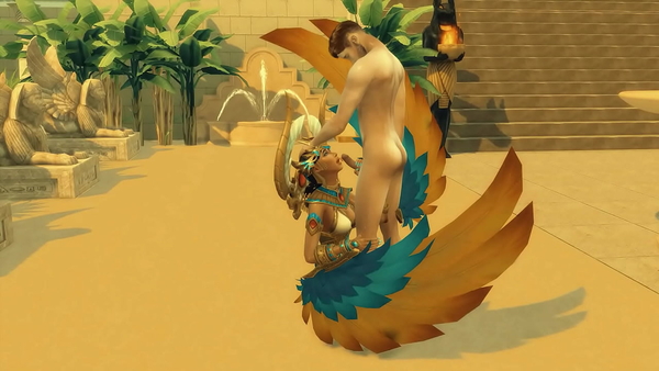 Egyptian Anal Adventure [The Sims, Tomb Raider]