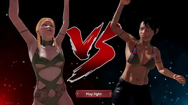 Judith Vs Dela Naked Fighter 3D [3D, Street Fighter]