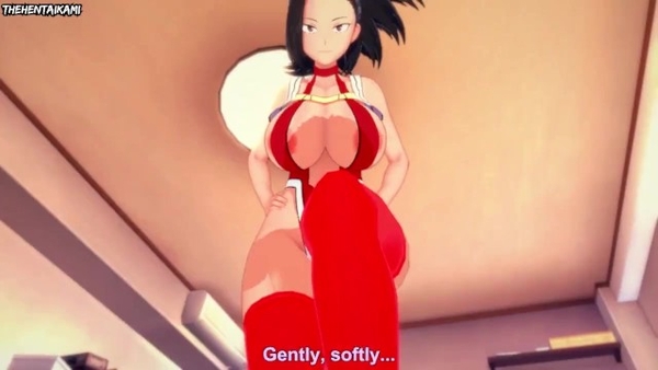 Hentai POV Feet Momo Yaoyorozu My Hero Academia [Hentai, My hero academia]