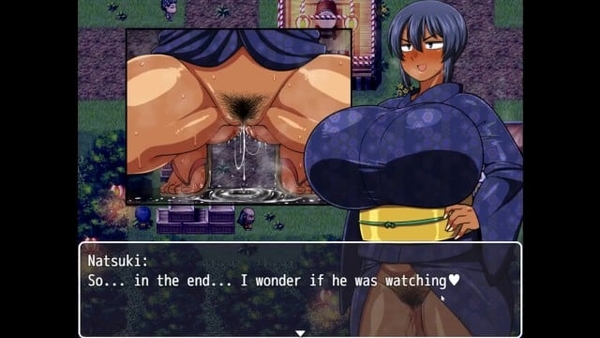 Tanned Girl Natsuki Hentai Game Ep35 Exhibitionist Peeing Is Making Her Pussy All Wet [Games]