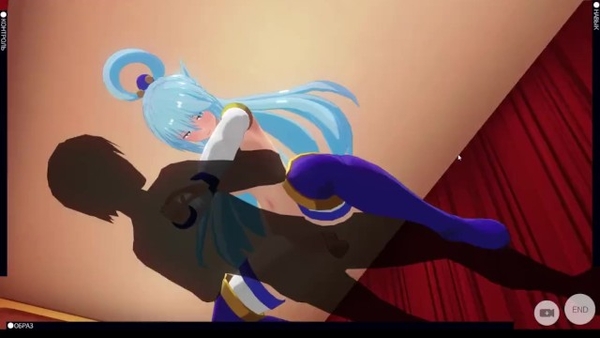 Aqua Konosuba Anal Sex [Cartoon, Konosuba]