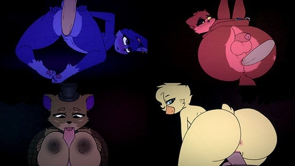 FNAF Sex Scene Compilation 1 [Compilation, FNAF, Futanari]
