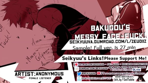Bakugous Messy Face-Fuck My Hero Academia [BDSM, Hentai, My hero academia]