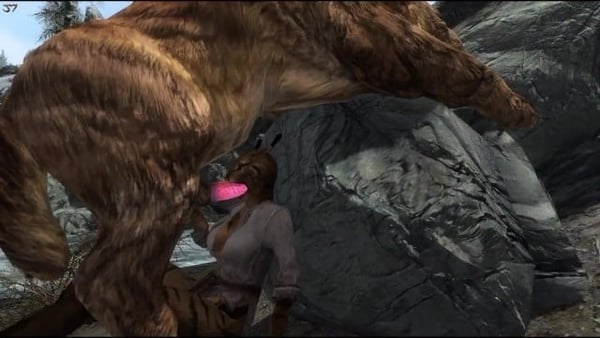 Sabercat X Khajiit [Skyrim]