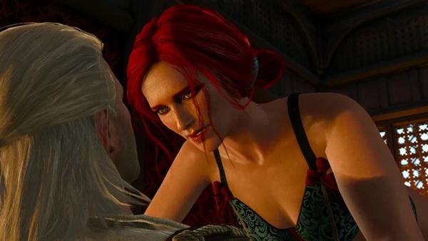 The Witcher - Geralt and Triss In The Passiflora [The Witcher]