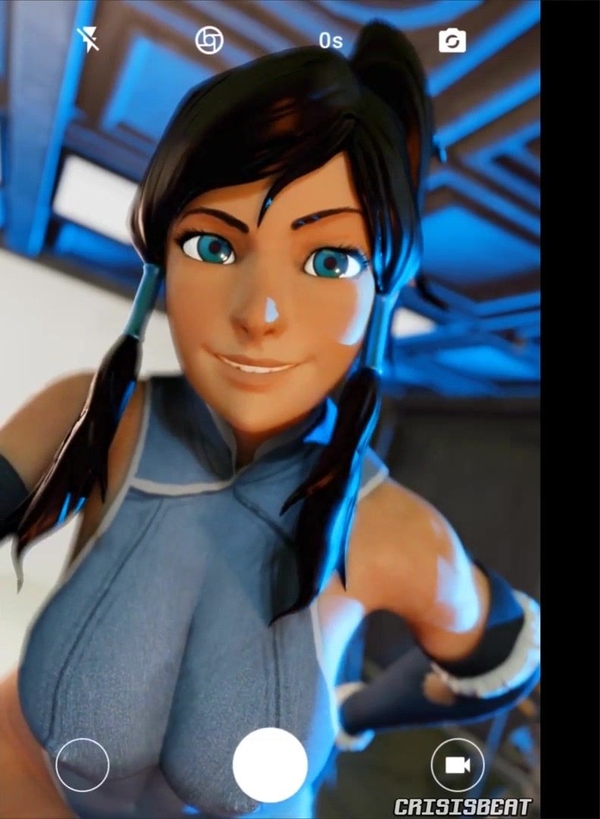 Korra And Asami - Crisisbeat [3D, The Legend of Korra]
