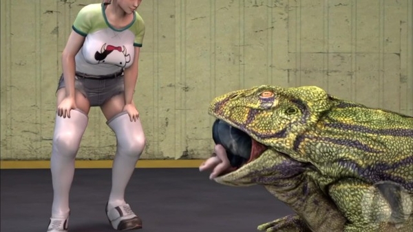 Marie Rose Frog Vore (By Bucket Head) [Vore]