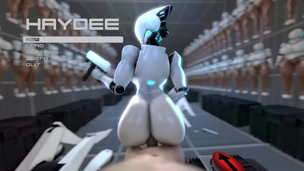 Haydee The Sexy Robot 3D Porn Parody Clips Compilation [3D, Compilation]
