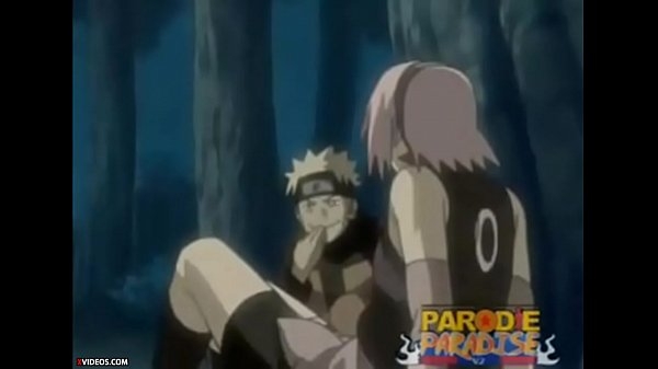 Sakura and Naruto - wild moments in the woods [Cartoon, Hentai, Naruto]