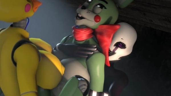 Fnaf With Crow [3D, FNAF, Furry, Futanari, SFM]