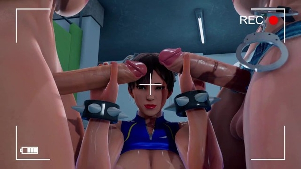 Double Futa Taker Pov Poison and Cammy Fuck Chin Li [futanari] [taker] [3D, Futanari, Incest]
