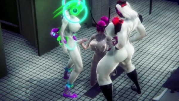 Team Rocket Jesse Fucked By 2 Futa Alien Cyborgs [Alien, Hentai, Pokemon]