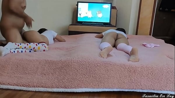 My 2 Twins Watching Pepa Pig Cartoons Part 2 [Cartoon, Incest]