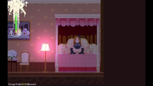 Porn game hides some wet horny girls [2D, Cartoon, Games, Succubus]