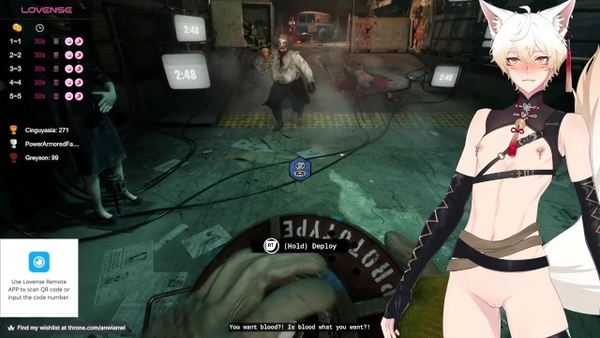 Cuntboy Vtuber Cum In Front Of His Viewers While Playing Games [Games, Hentai]