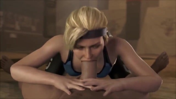Cassie Cage Blowjob SFM Mortal [3D, SFM]