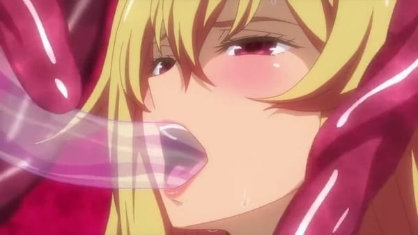 Woman gets caught into trap - tentacles [BDSM, Tentacle]