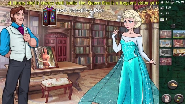 Public Flashing with Elsa [Frozen, Uncensored]