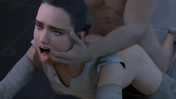 Star Wars Rey Fucked Hard [Overwatch, Star Wars]