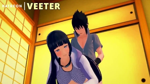 Hinata sex scene fucked by Sasuke (Naruto 3D Japanese Hentai) netorare [Netorare]