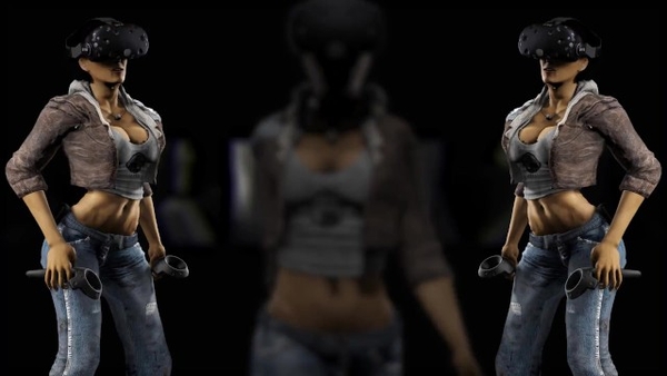 Alyx Flex (sfm) [3D, Half-Life, SFM]