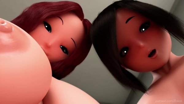 A Fast Snack (giantess/shrink, Ff/m, Vore, Pov) [Cartoon, Giantess, Vore]