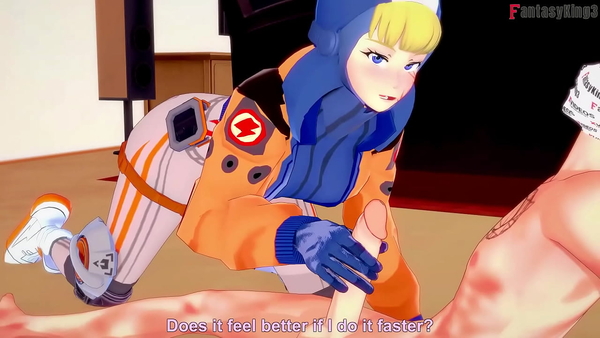Wattson Electrified Blowjob 1 Apex Legends Full and POV on Sheer and PTRN: Fantasyking3 [Apex Legends]