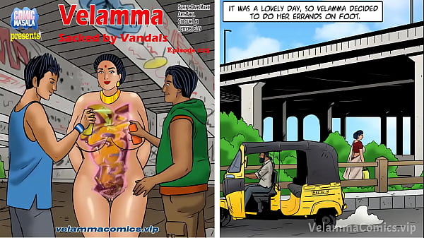 Velamma Episode 115 - Sacked By Vandals [Cartoon, Comics]