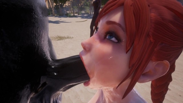 Serenia Takes Black Cock Hard Outdoors [Wild Life]