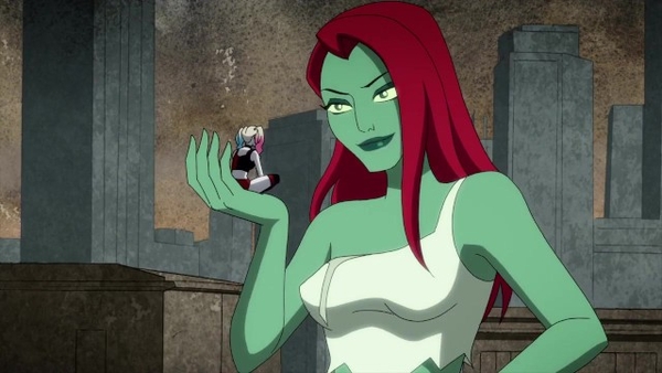 Harley Quinn and Giantess Poison Ivy [Batman, Giantess, Harley Quinn, Yuri]