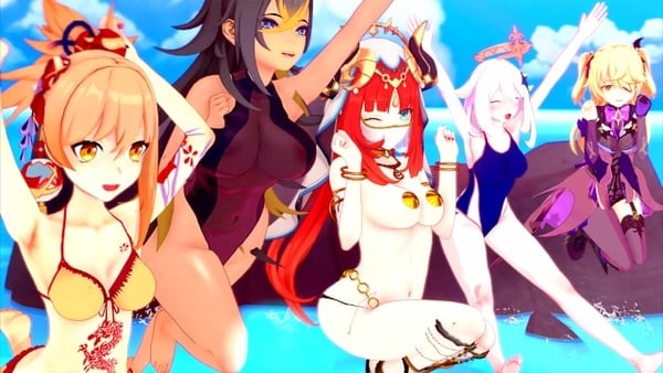 Genshin Impact Sfm Hentai Compilation (nilou, Dehya, Paimon, Fischl, Yoimiya) [Cartoon, Compilation, Genshin Impact, Hentai]