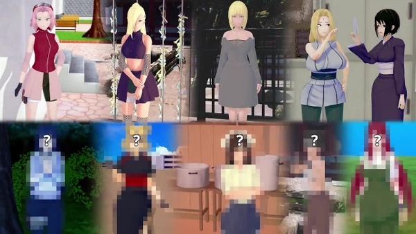 Naruto Sluts Love Getting Their Wet Pussies Fucked [3D, Naruto]