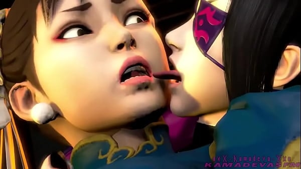 Juri Han Vs Chun Li - Lesbian [Street Fighter, Yuri]