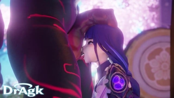 Raiden Shogun Genshin Impact Worshiping A Big Mitachurl Cock Porn Hilichurl 60 Fps [3D, Artists, Genshin Impact]