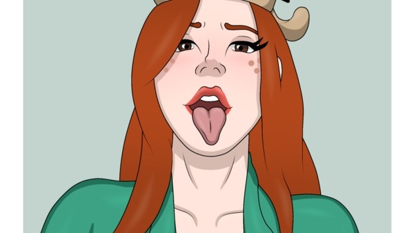 Wendy Masturbandote Con Sus Tetas [Anime, Cartoon, Gravity Falls]