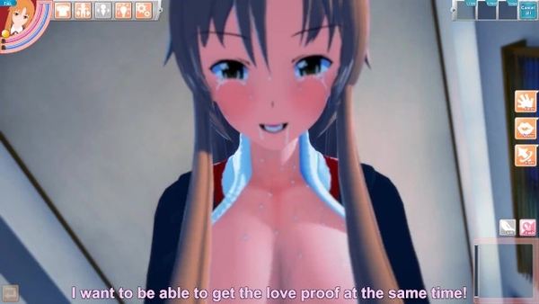 Asuna Yuuki (sword Art Online) - Koikatu/koikatsu [3D, Games, Sword Art Online (SAO), Uncensored]